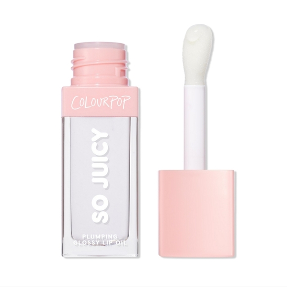 Colourpop Other - ColourPop So Juicy Plumping Glossy Lip Oil - Shade: Lychee (Clear) 🆕